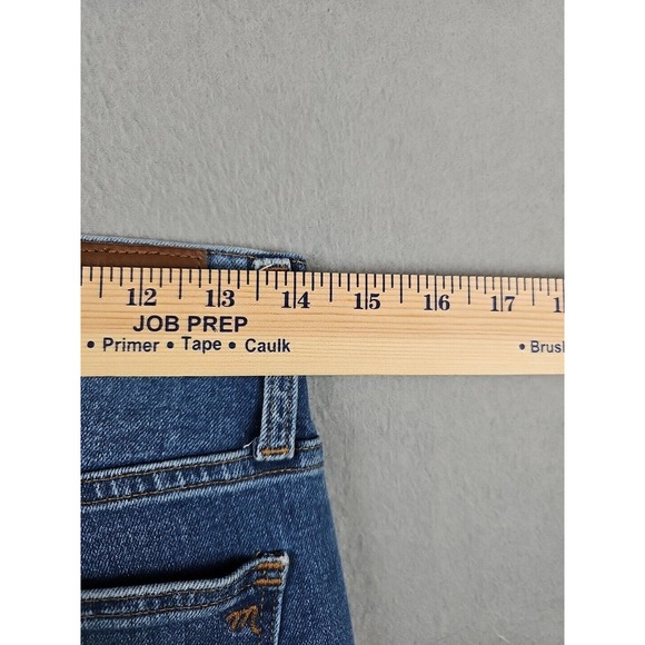 Madewell Size 27 28x28 10" High-Rise Skinny Jeans Dewitt Wash Button Fly - Picture 13 of 14